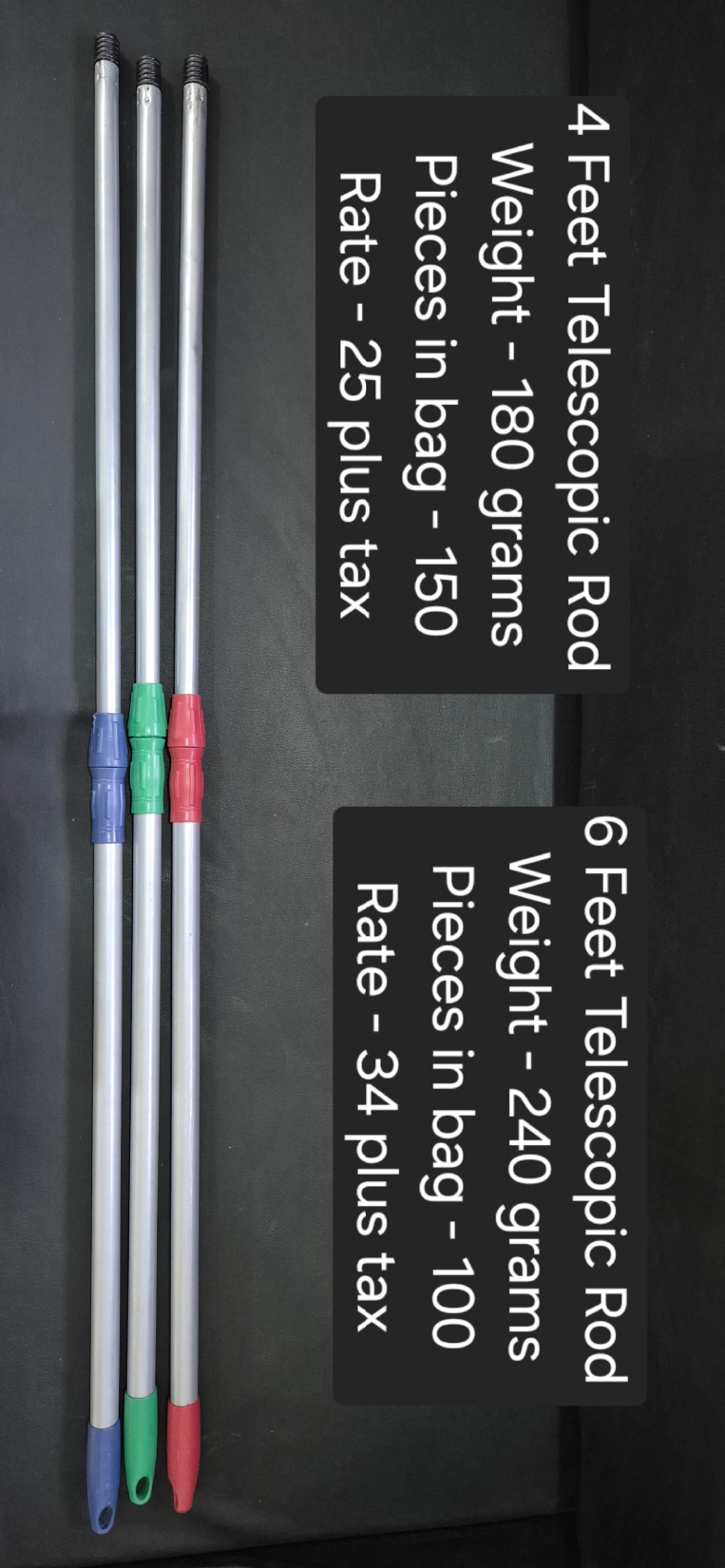 Gray 4 Feet Rod